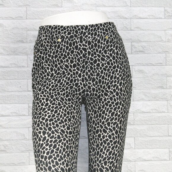 MICHAEL MICHAEL KORS Jean Leggings Animal Print Jeggings Colored Denim Small - Picture 2 of 13